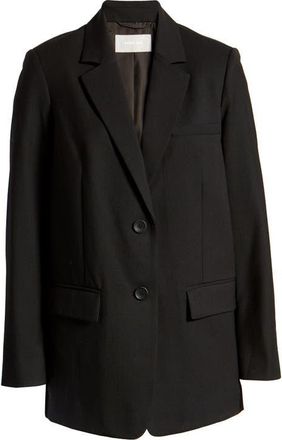 Everlane The Oversize Blazer in Black at Nordstrom, Size 2