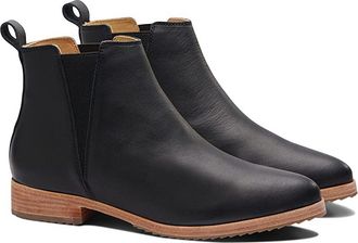 Nisolo Everyday Chelsea Boot Womens Shoes Black 2 : 10 M, Leather