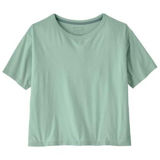 Patagonia Daily Easy Cut T-Shirt T-Shirt f&uuml;r Damen | t&uuml;rkis/gr&uuml;n