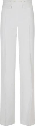 Elisabetta Franchi Mujer, Pantalones, Blanco, Talla: 2XL