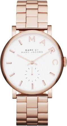 Marc Jacobs Baker Horloge - Dames - Horloges - Roze - ONE Size - Accessoires