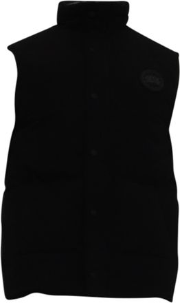 Canada Goose Garson Down Vest in Black Polyester