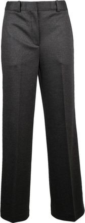 Circolo 1901 Wijde broek - Dames - Wijde Broeken - Bruin - L - Wol - Broeken