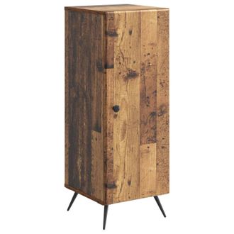 vidaXL Aparador Madera Envejecida 33 X 34,5 X 90 Cm Vidaxl