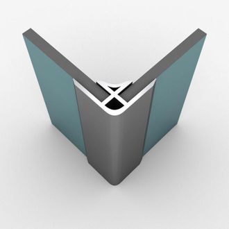 Aurlane Perfil Angular Aluminio Acabado Anodizado Brillante - 15x15x2100 Mm