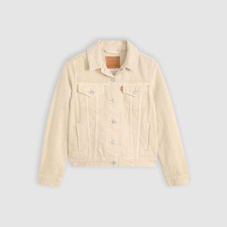 Levi's Womens Levis Orginal Trucker Jacket in Beige