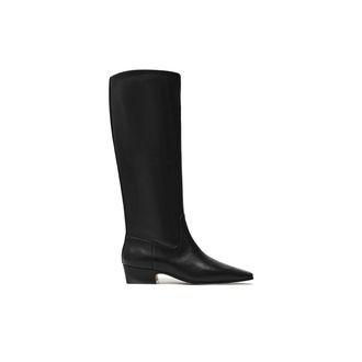 Steve Madden Womens Leather Dantelle 017 Boots - Black - Size UK 5