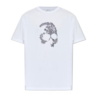 Alexander McQueen Hombre, Camisetas, Blanco, Talla: XL