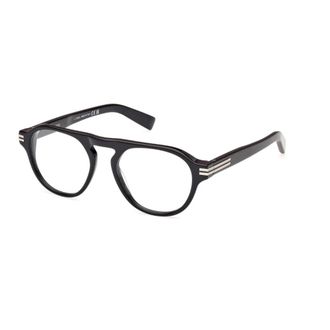 Ermenegildo Zegna Black Grey Eyewear Frames