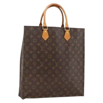 Louis Vuitton Pre-owned Tote Bags, female, Brown, Size: ONE SIZE Pre-owned Sac Plat Tote Bag