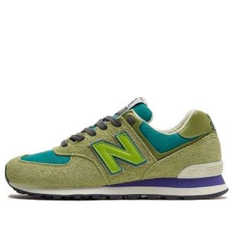 New Balance Stray Rats x 574 Green ML574RAU