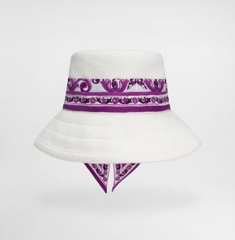 Dolce & Gabbana Mat Hat - Woman Hats And Gloves White 58