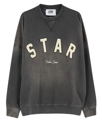Golden Goose Grey Vintage Wash Sweatshirt