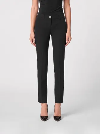 Philipp Plein Pantaloni skinny in cady a vita bassa con tasche America