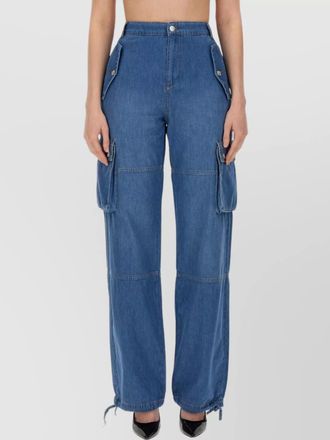 Moschino regular-fit wide-leg trousers