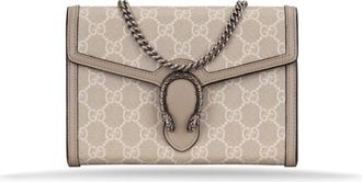 Gucci Cross Body Bags - Dames - Schoudertassen - Beige - ONE Size - Leer - Tassen