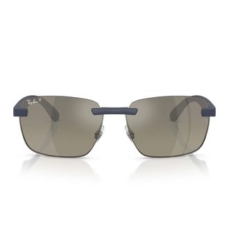 Ray-Ban Sunglasses, unisex, Blue, Size: 59 MM Chromance Liteforce Sunglasses