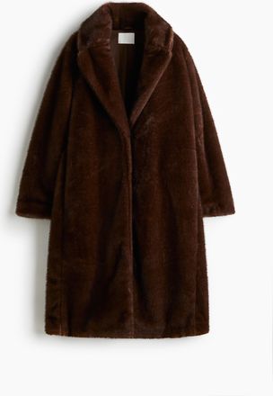 H&M Mantel in Midilänge - Brown