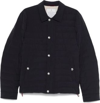 Brunello Cucinelli Hombre, Chaquetas, Azul, Talla: S