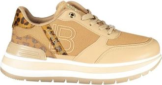 Laura Biagiotti Marrone Polyurethaan Dames Sneaker - Dames - Sneakers - Bruin - 39 EU - Polyester - Schoenen