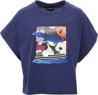 Emporio Armani Sustainability Values T-shirt with print Woman M