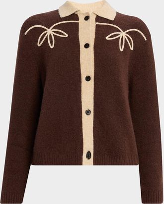 Rails Brunna Contrast Knit Cardigan