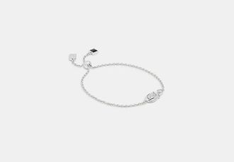 Coach Signature Crystal Slider Bracelet