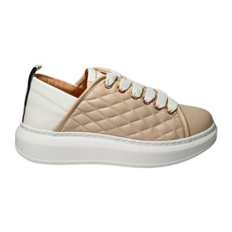 Alexander Smith Sneakers, female, Beige, Size: 10 US Pelle Sneaker