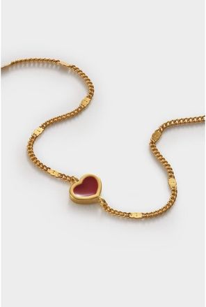 Katie Loxton Rouge Waterproof Gold Heart Bracelet at Nordstrom