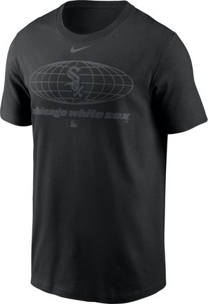 Nike Chicago White Sox Tonal Club Nike Mens MLB T-Shirt in Black | N19900ARX-8T9