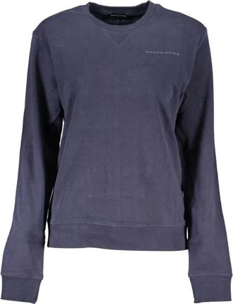North Sails Blauwe Katoenen Dames Trui - Dames - Sweatshirts - Blauw - XS - Katoen - Hoodies & sweatvesten