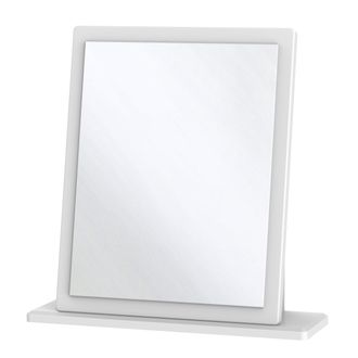 Welcome Furniture Byland Ready Assembled Mirror in White Ash - Welcome Furniture | TJ Hughes