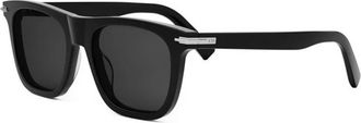 Dior Zwart Pak Zonnebril - unisex - Zonnebrillen - Zwart - 53 MM - Accessoires