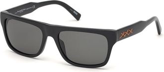 Ermenegildo Zegna EZ0132 01A Mens Sunglasses Black Size 56