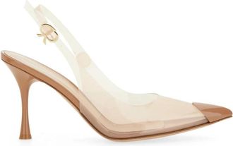Gianvito Rossi Diana 85 - Dames - Pumps - Beige - 41 EU - Schoenen