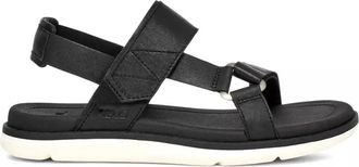Teva Zwarte Slingback Wandelsandaal - Dames - Sandalen - Zwart - 42 EU - Leer - Schoenen