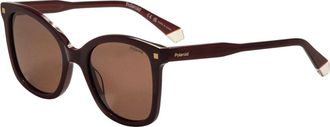 Polaroid Brown Square Ladies Sunglasses PLD 4151/S/X 0LHF/SP 53