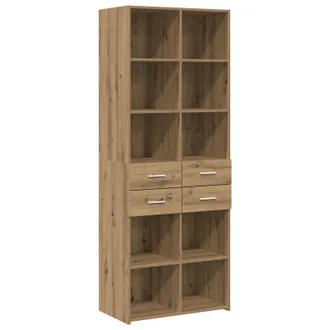 vidaXL Vidaxl Libreria Rovere Artigianale 30 X 42.4 X 185.2 Cm