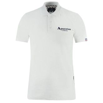 Aquascutum Cotton Polo Mens Shirt