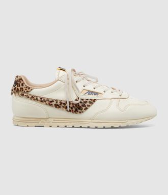 Autry Baskets Windspin Sup Vint Low Lea Ponystr Marshmallowmallow Leo