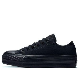 Converse (WMNS) Converse Chuck Taylor All Star Platform Low Triple Black 562926C
