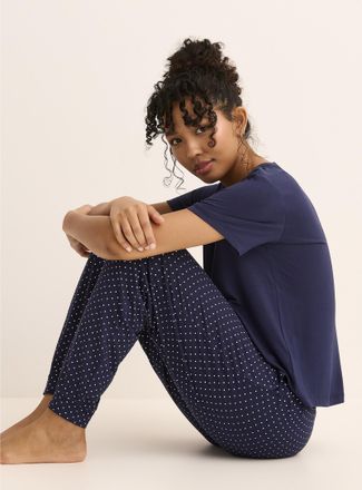 Twik Womens Adorable patterned soft pyjama joggers