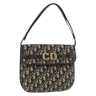 Dior Pre-owned Shoulder Bags, female, Multicolor, Size: ONE SIZE Pre-owned Vintage Trotter Shoulder Bag