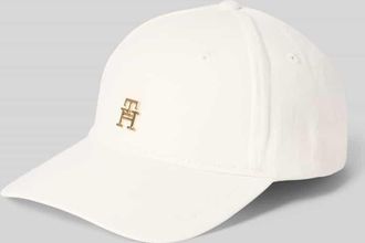 Tommy Hilfiger Basecap aus reiner Baumwolle in Ecru, Gr&ouml;&szlig;e 1