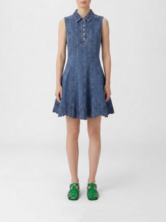 Self Portrait Abito chemisier Self-Portrait in denim