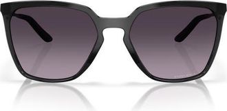 Oakley Sielo 57mm Gradient Prizm Square Sunglasses in Black/Grey Gradient at Nordstrom