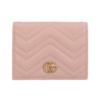 Gucci Pink Leather Wallet (Bi-Fold) (Pre-Owned)