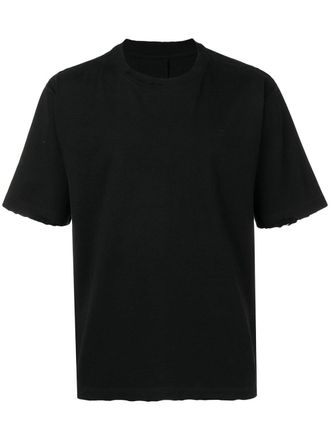 Unravel Gerafeld T-shirt met print - Zwart