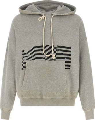 Golden Goose Gray Cotton Mens Sweatshirt