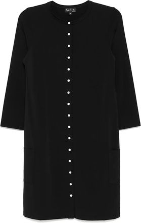 agn&egrave;s b. robe dress - women - Polyamide/Elastane - 1 - Black